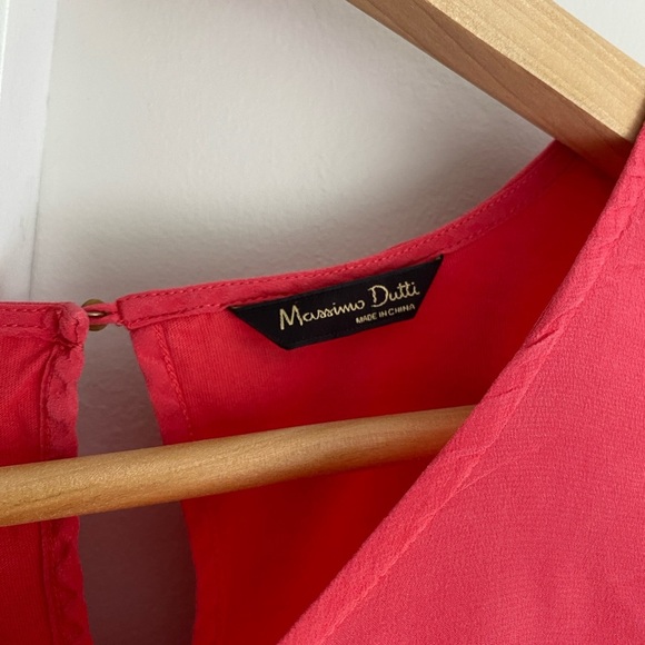 Massimo Dutti Pink T-Shirt - Picture 3 of 3